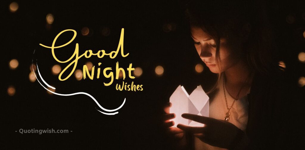 Good night wishes, good night messages